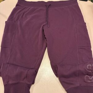 Reebok Burgundy Sweatpants.